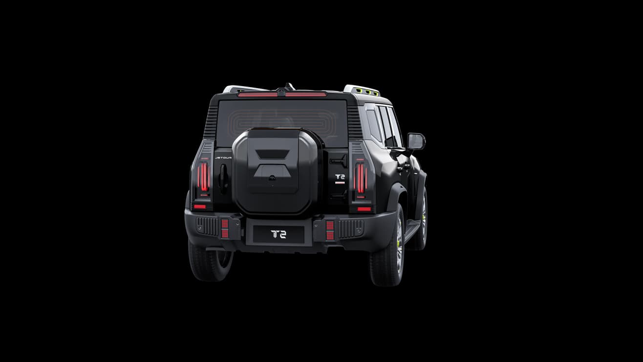 JETOUR T2 in Night Black — view 1