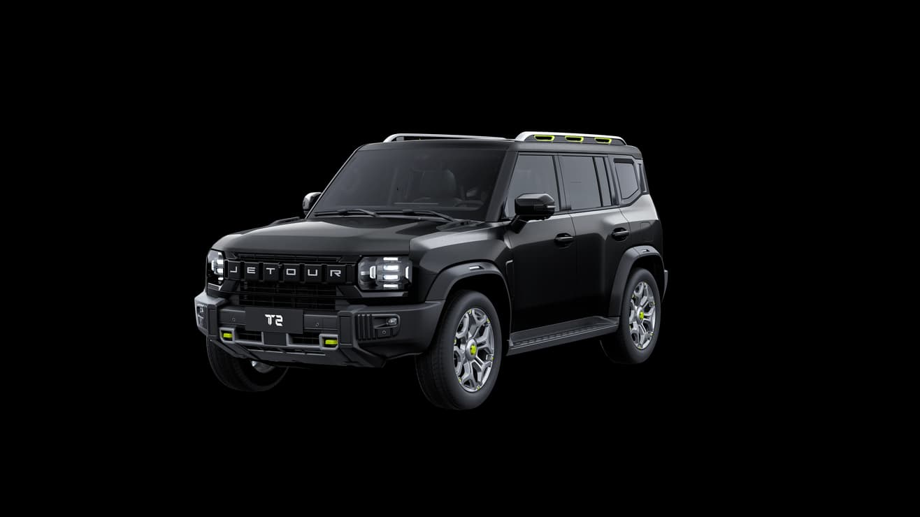 JETOUR T2 in Night Black — view 3