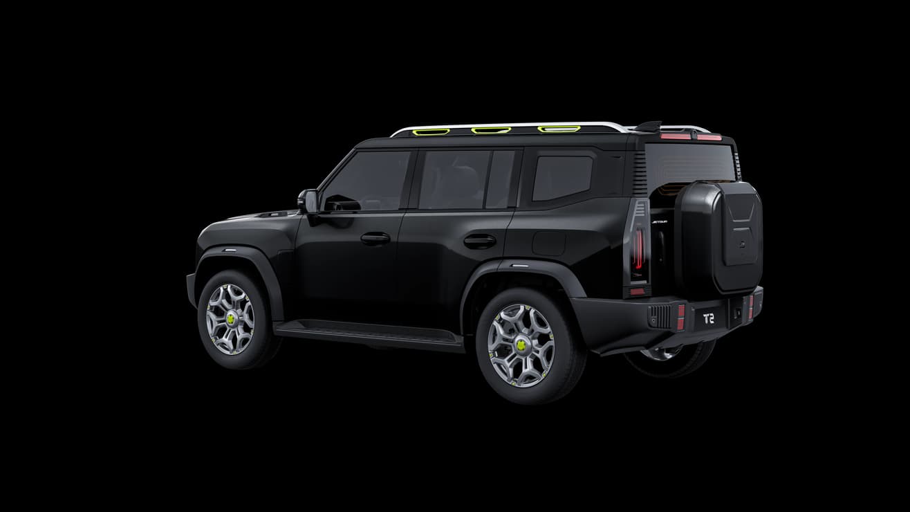 JETOUR T2 in Night Black — view 4