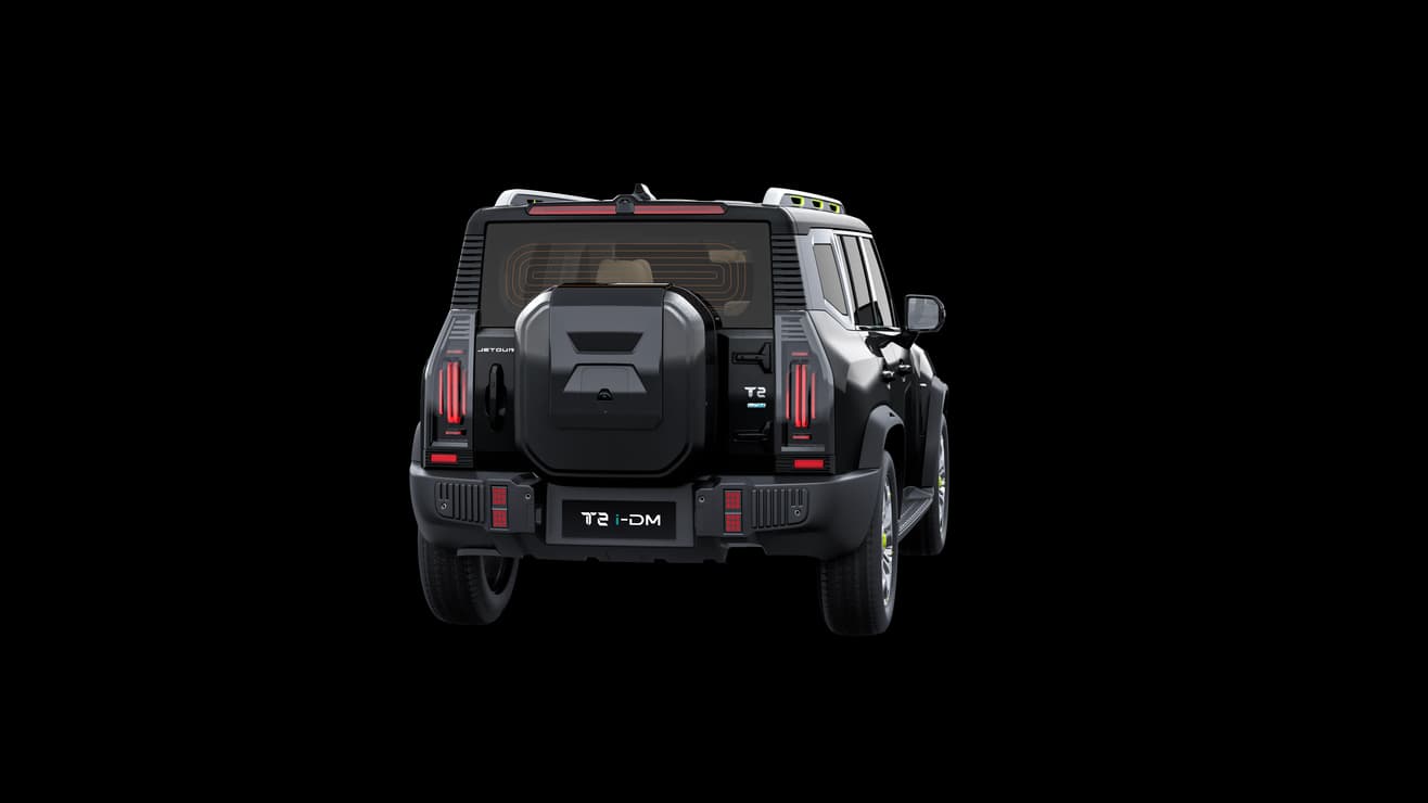 JETOUR T2 i-DM in Night Black — view 1