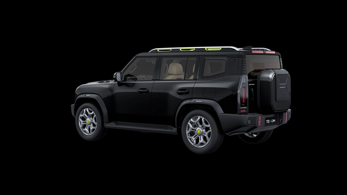 JETOUR T2 i-DM in Night Black — view 4