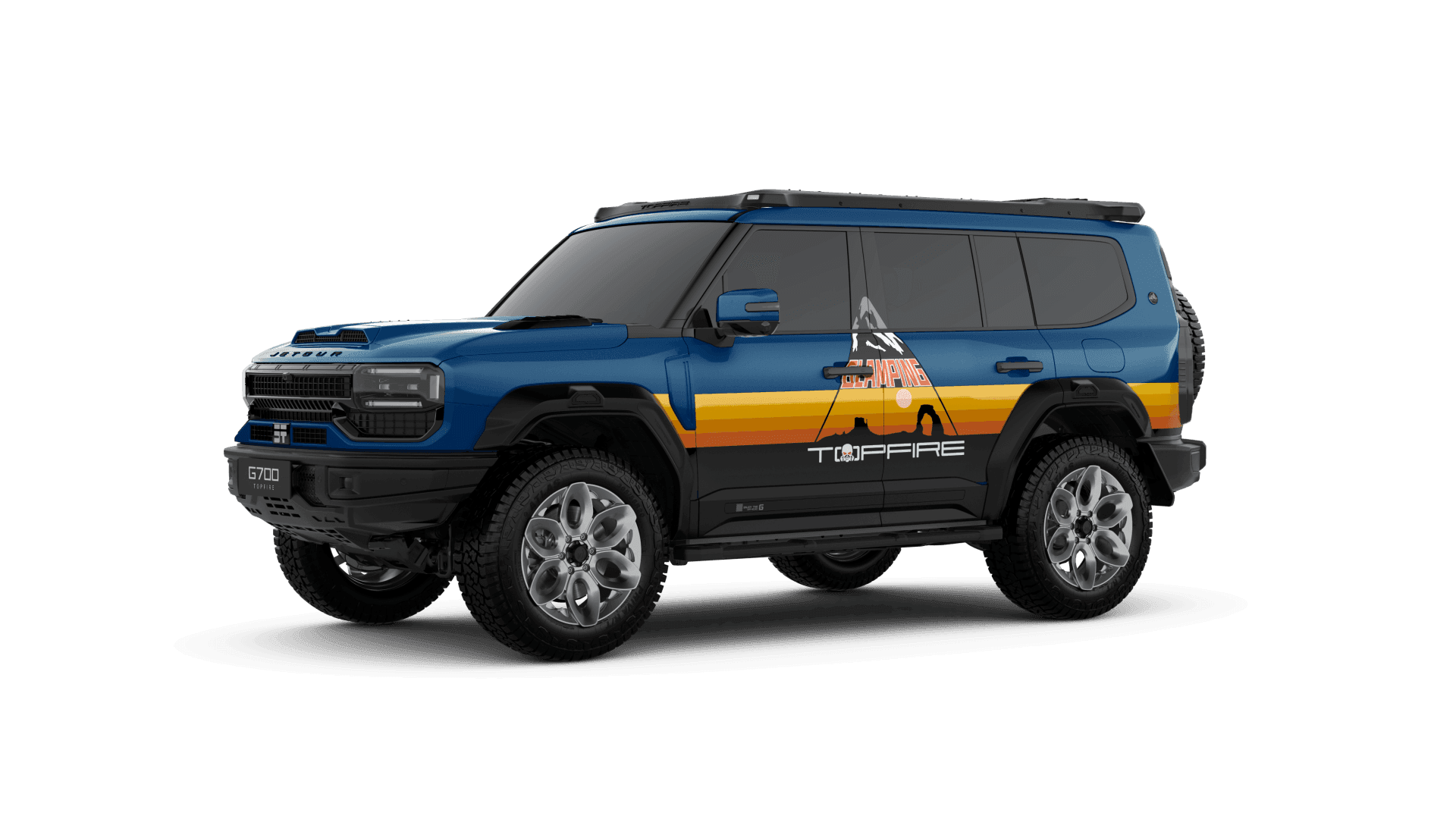 JETOUR G700 Whisling Arrow in Blue — view 2