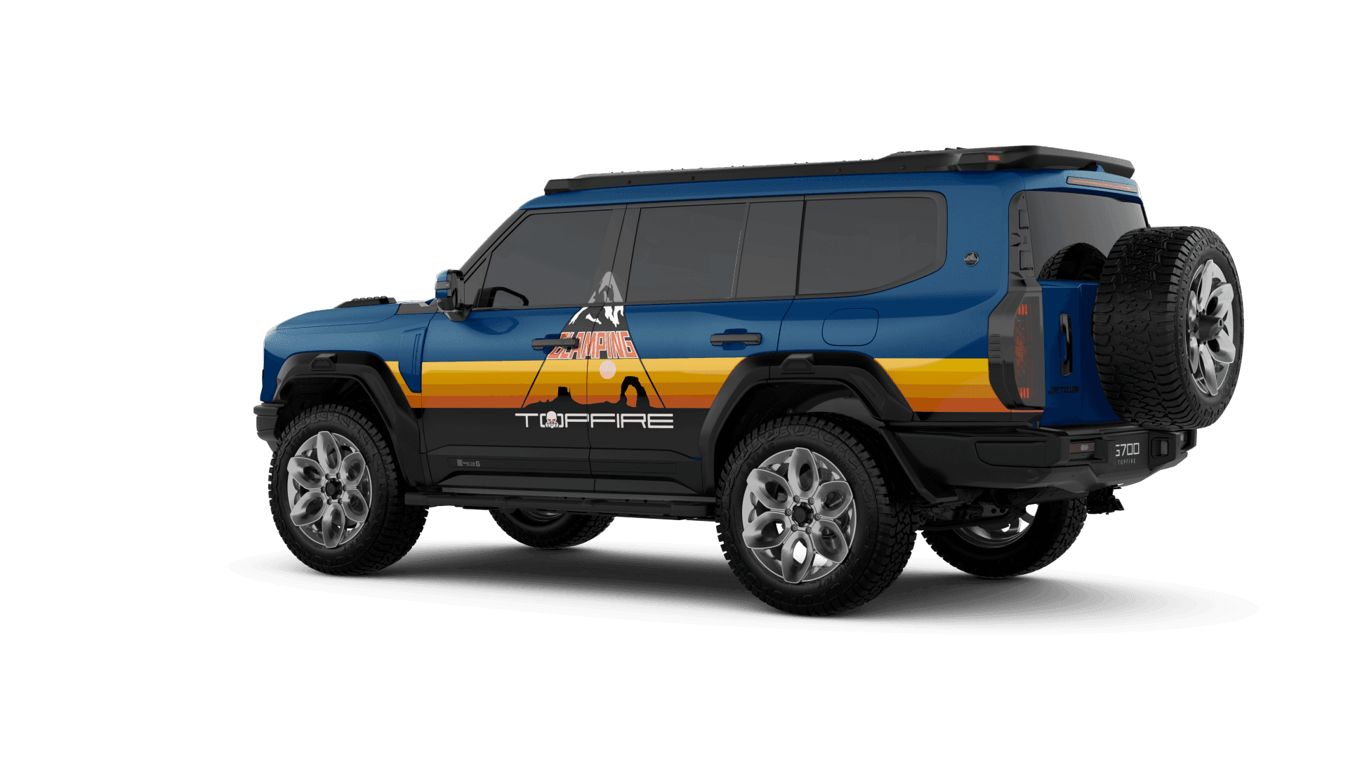 JETOUR G700 Whisling Arrow in Blue — view 3