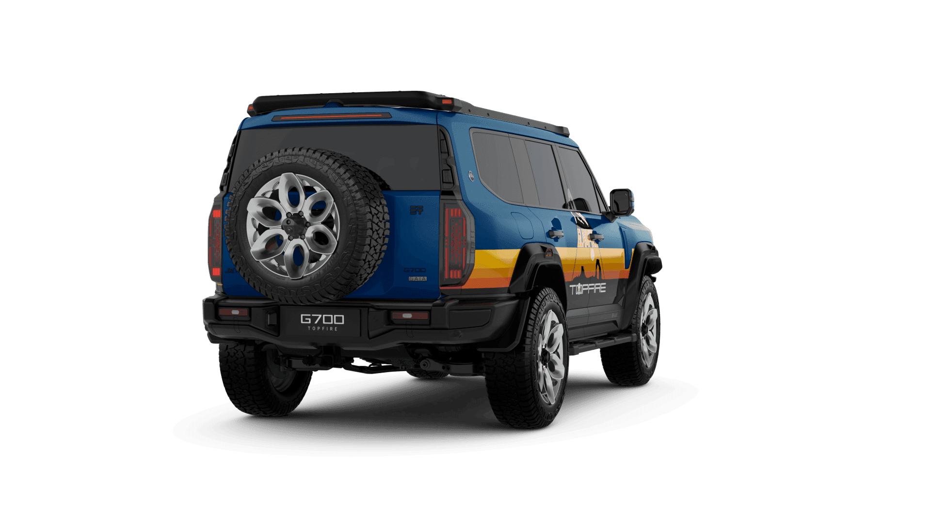 JETOUR G700 Whisling Arrow in Blue — view 4