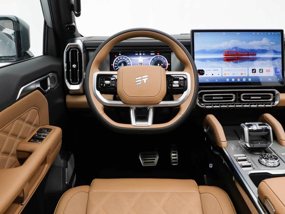 Chery Auto-Jetour T2 dashboard and cockpit