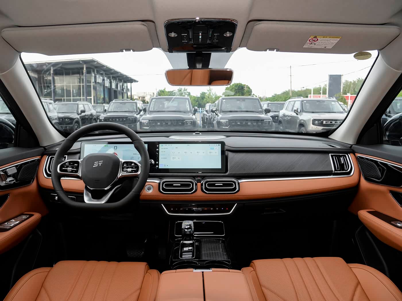 Jetour X70 PLUS dashboard and cockpit
