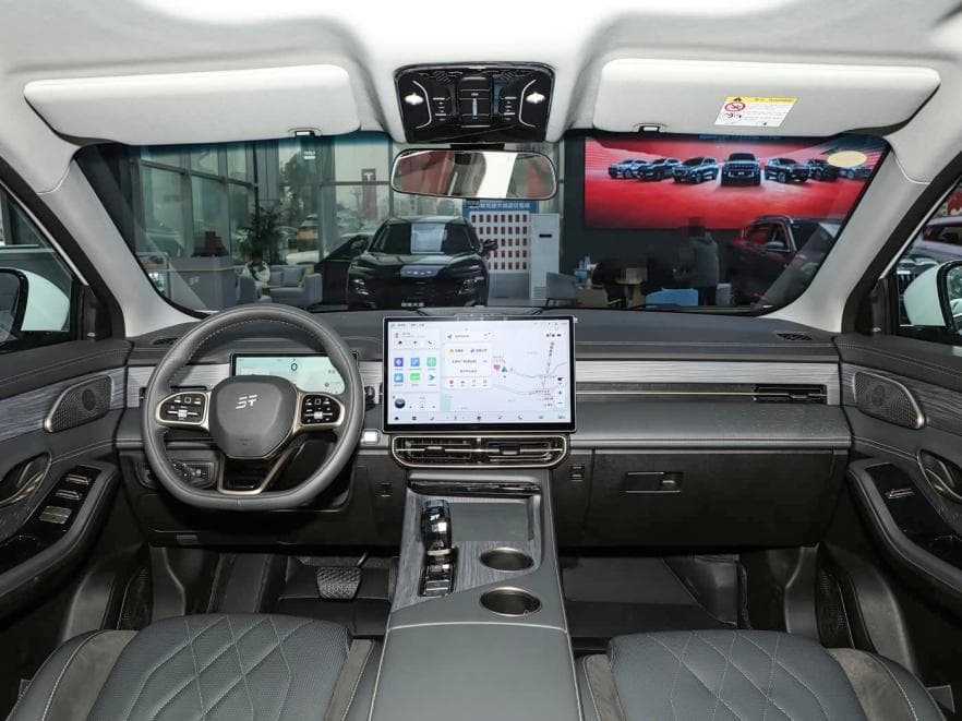 Jetour X90 PRO dashboard and cockpit